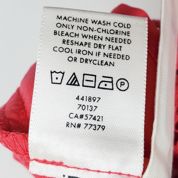 Ann Taylor Flutter Sleeve Coral Lace Shift Dress Size 0P NWT - Picture 8 of 11